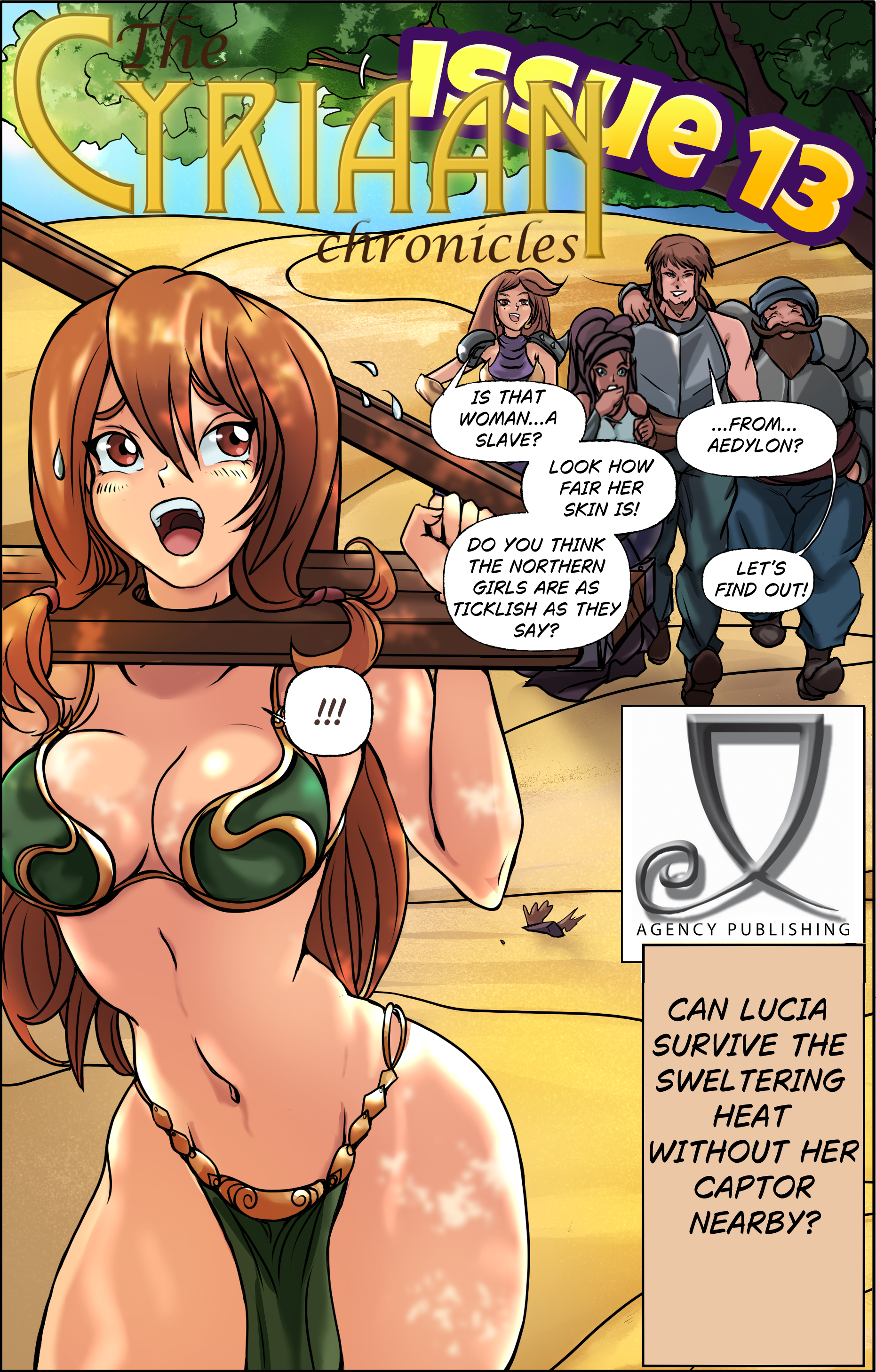 Cover_CC13 Comic book tickling