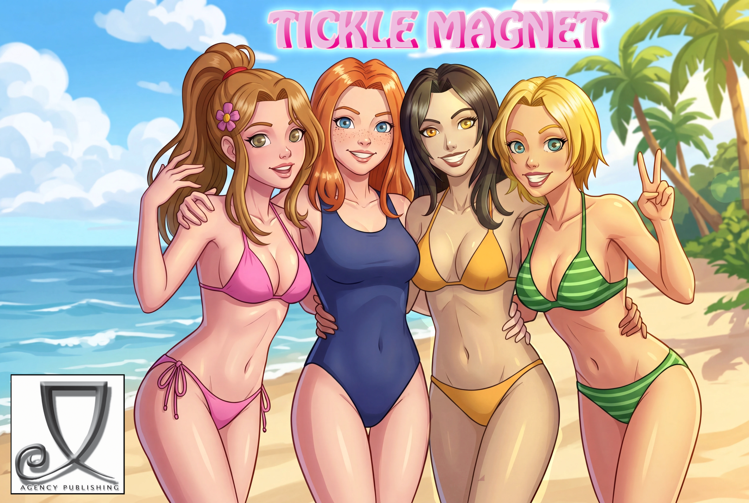 Tickle Magnet Beach day